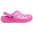 Crocs Classic Glitter Lined Clog - Women's Pink/Pink