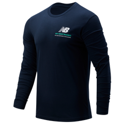 Men's - New Balance WNL Long Sleeve T-Shirt - Ecru