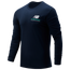 New Balance WNL Long Sleeve T-Shirt - Men's Ecru