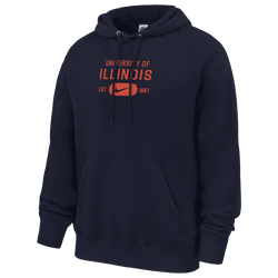 Men's - Nike Illinois Club Hoodie - Navy