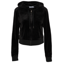Women's - Juicy Couture Bling Hoodie - Black