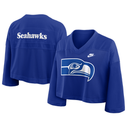 Women's - Nike NFL Seahawks Jersey - Blue