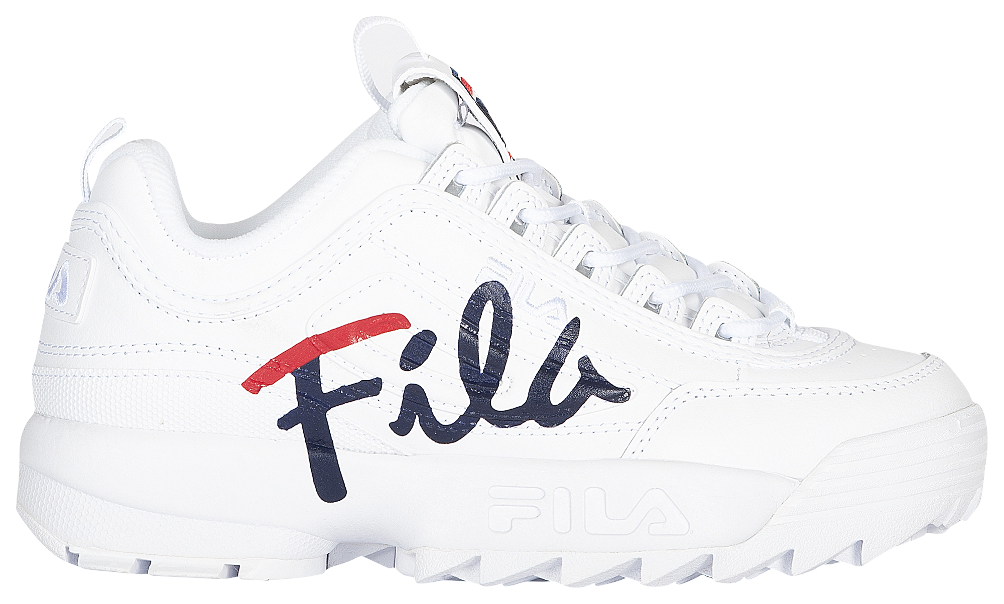 fila disruptor script gold
