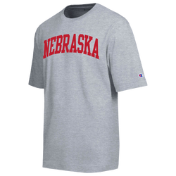 Men's - Champion Nebraska Mens All-Star T-Shirt - Oxford Grey