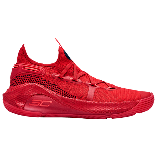 curry 6 red and white