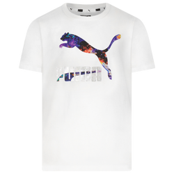 Boys' Grade School - PUMA Galaxy T-Shirt - White/Multi