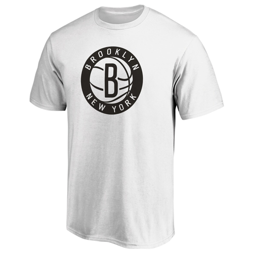 

Fanatics Mens Fanatics Nets Logo T-Shirt - Mens White/White Size 3XL