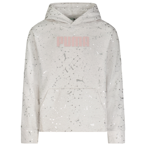 

PUMA Girls PUMA Constellation Hoodie - Girls' Grade School White/Multi Size XL