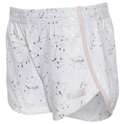 Girls' Grade School - PUMA Constellation Print Shorts - White/Multi
