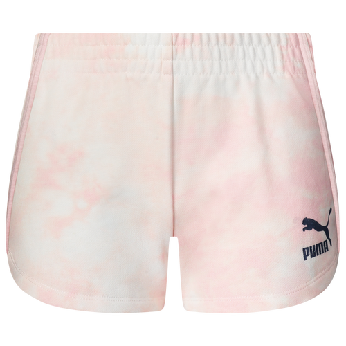  - PUMA Tie Dye Shorts - Pink