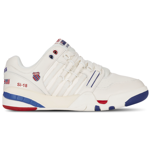 K-swiss Mens Si-18 International Heritage In Classic Blue/brilliant White/red