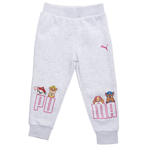 

PUMA Girls PUMA Paw Patrol Joggers - Girls' Toddler White/White Size 4T