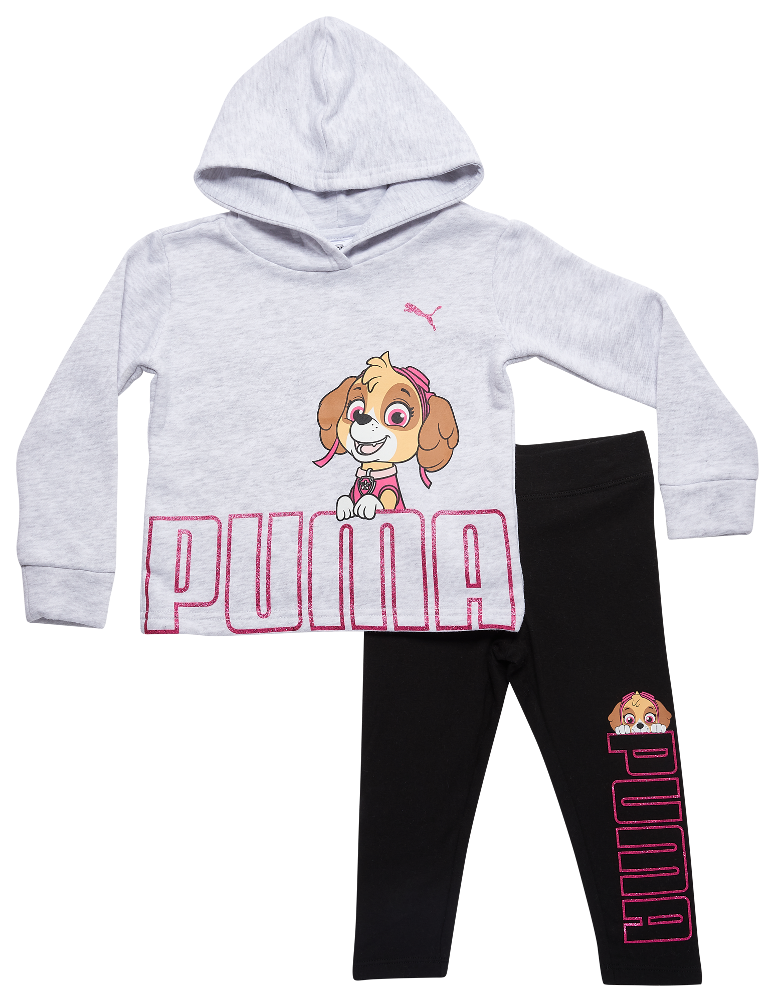 Puma hoodie hot sale set