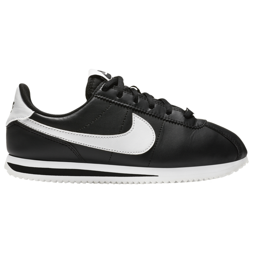 

Boys Nike Nike Cortez - Boys' Grade School Shoe Black/Black/White Size 04.0
