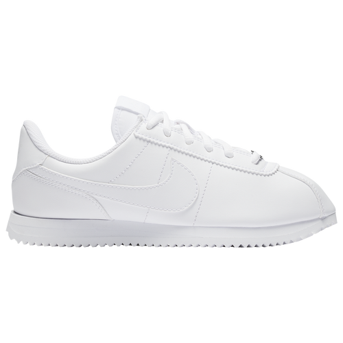 Nike Kids' Boys  Cortez In White/white/white