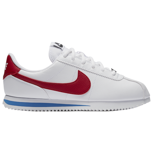 

Nike Boys Nike Cortez - Boys' Grade School Running Shoes White/Varsity Red/Varsity Royal Size 4.0