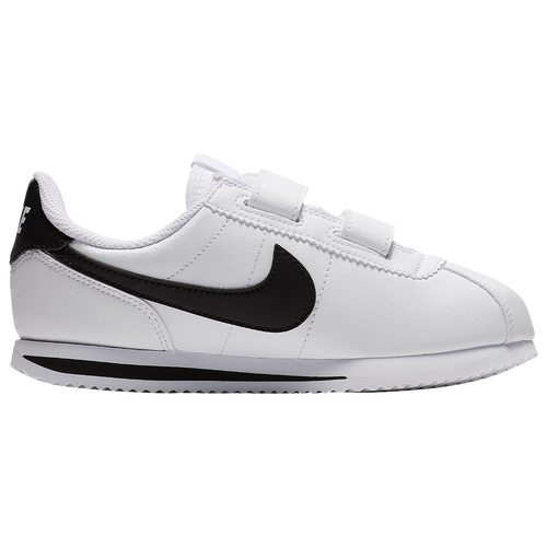 

Nike Boys Nike Cortez - Boys' Preschool Running Shoes White/Black Size 1.0