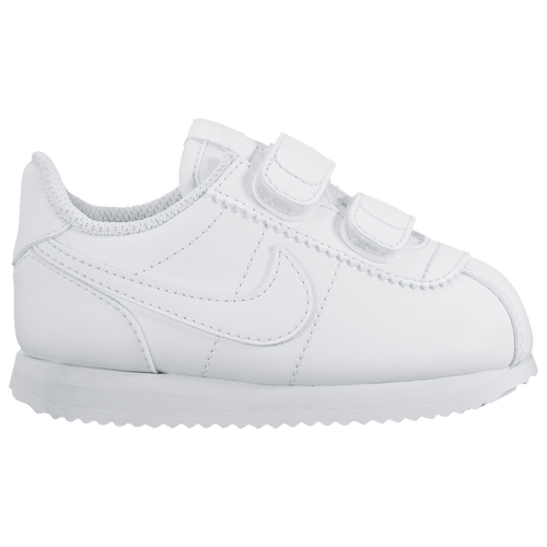 

Boys Nike Nike Cortez - Boys' Toddler Shoe White/White/White Size 10.0