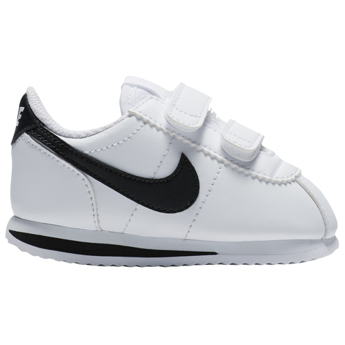 

Nike Boys Nike Cortez - Boys' Toddler Running Shoes White/Black Size 9.0