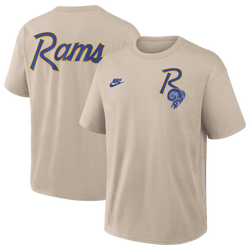 Men's - Nike NFL Rams Short Sleeve T-Shirt - Beige