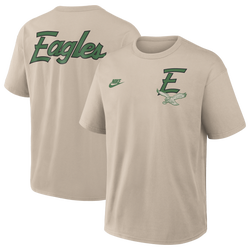 Men's - Nike NFL Eagles Short Sleeve T-Shirt - Beige