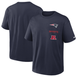 Men's - Nike NFL Patriots Short Sleeve T-Shirt - Navy
