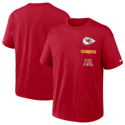 Men's - Nike NFL Chiefs Short Sleeve T-Shirt - Red