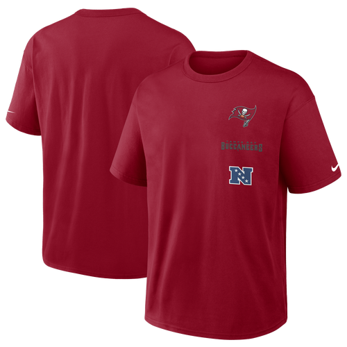 Nike Mens Tampa Bay Buccaneers Nfl Buccaneers Short Sleeve T-shirt In Red