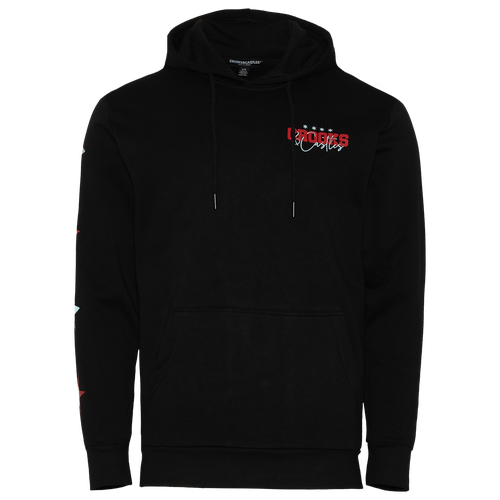 

Crooks & Castles Mens Crooks & Castles Cherub Stars Hoodie - Mens Black/Red Size S