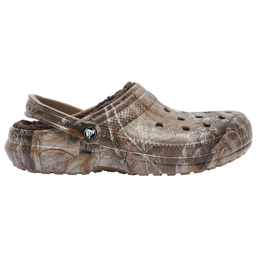 

Crocs Mens Crocs Classic Lined Clogs - Mens Shoes Brown/Brown Size 08.0