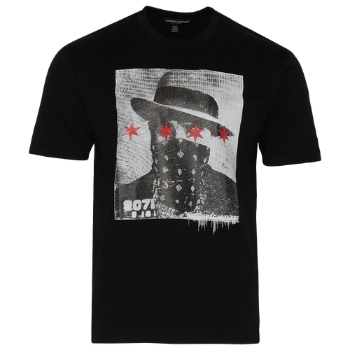 

Crooks & Castles Mens Crooks & Castles Bandit Box Portrait Short Sleeve T-Shirt - Mens Black/Red Size S