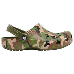 Boys' Grade School - Crocs Classic Clog - Camo/Camo