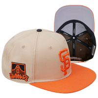 Men's Fanatics Branded Orange San Francisco Giants Official Wordmark Fitted  Pullover Hoodie