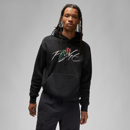 

Jordan Mens Jordan Sorry For Your Loss Pullover - Mens Black Size XL