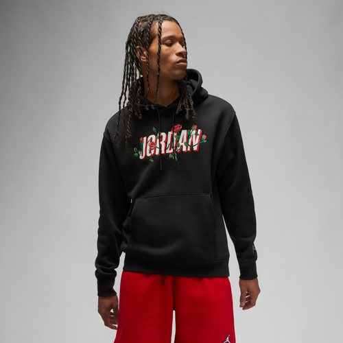 

Jordan Mens Jordan Sorry For Your Loss Pullover - Mens Black Size XL