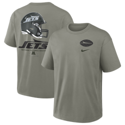Men's - Nike Jets NFL Rival GW5 Short Sleeve T-Shirt - Black