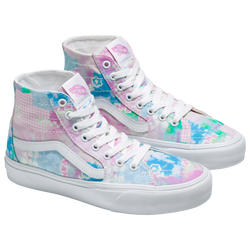 Girls' Grade School - Vans SK8-Hi Tapered VR3 - White/Pink