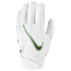 Nike Vapor Jet 6.0 Receiver Gloves - Men's White/White/Pine Green