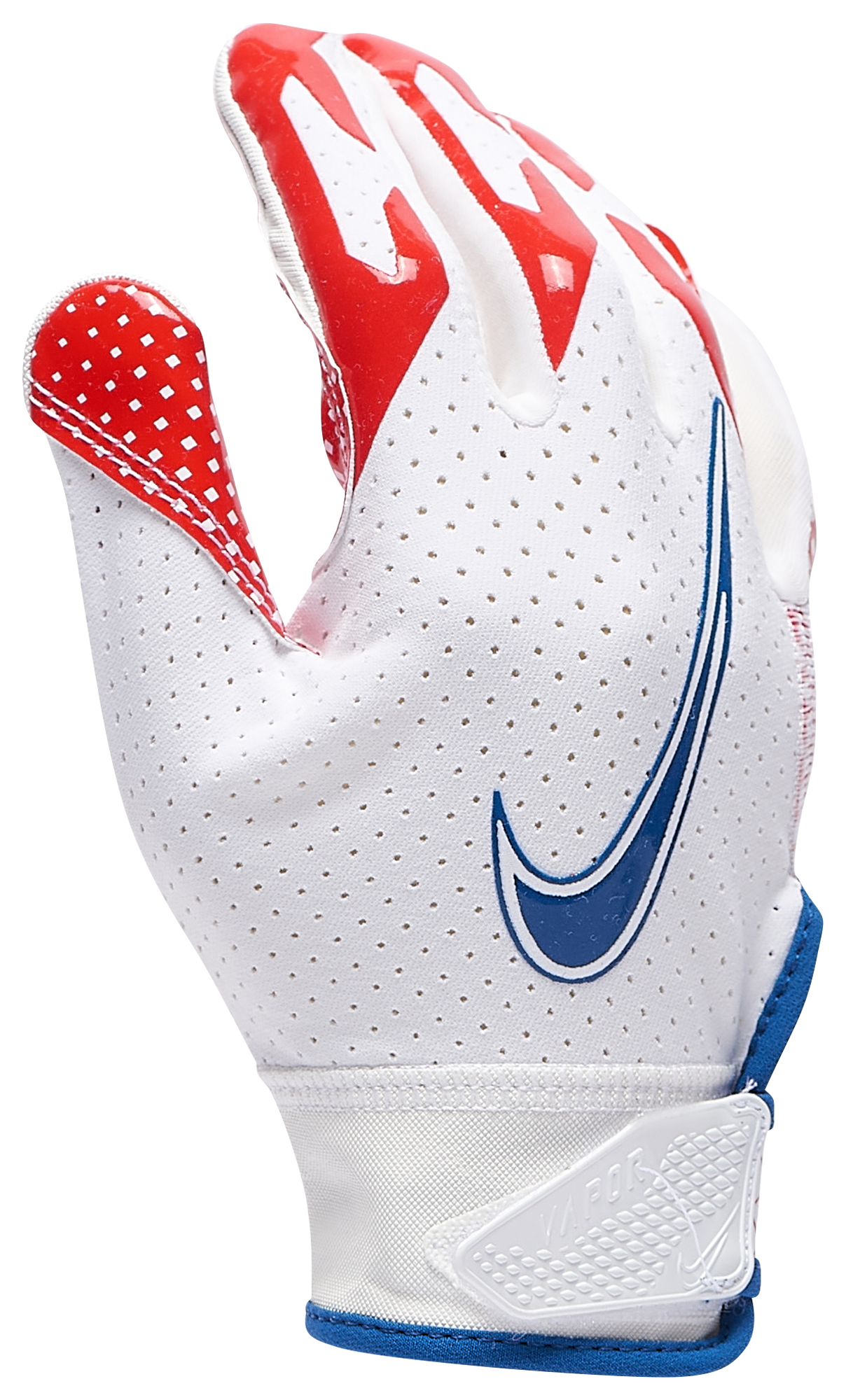 white nike football gloves