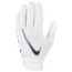 Nike Vapor Jet 6.0 Receiver Gloves - Boys' Grade School White/White/Midnight Navy