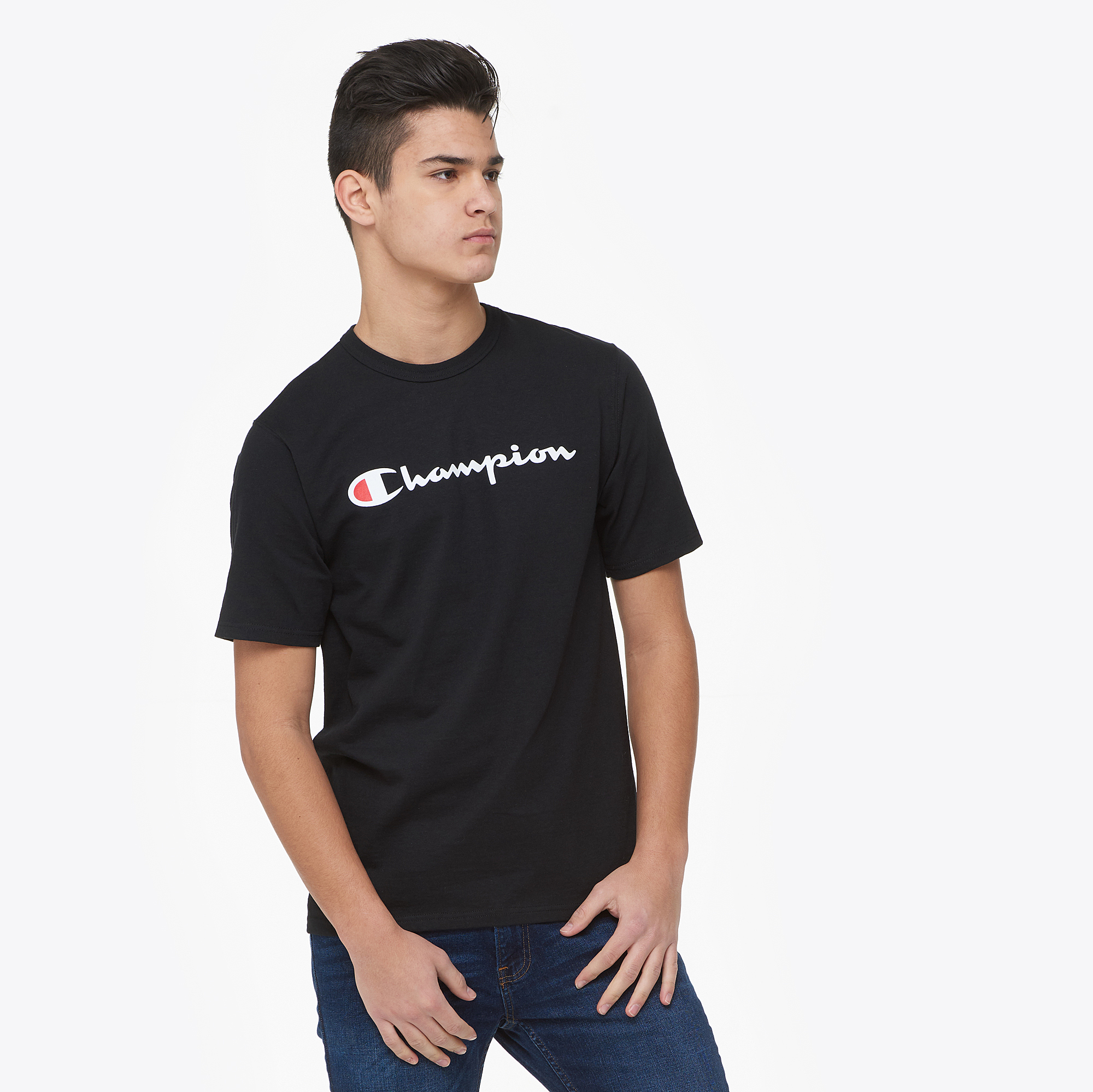 foot locker champion t shirt