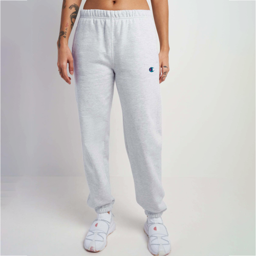 

Champion Womens Champion Reverse Weave Boyfriend Fleece Pants - Womens Gray/Gray Size S