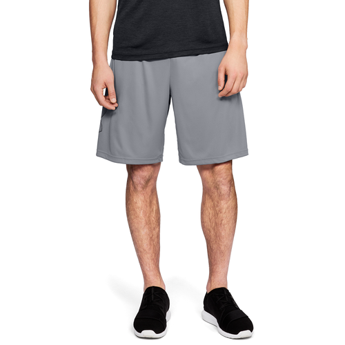 

Under Armour Mens Under Armour Tech Graphic Shorts - Mens Steel/Black Size S