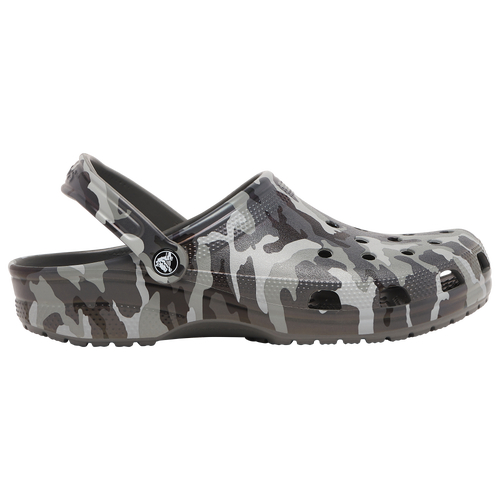 gray crocs mens