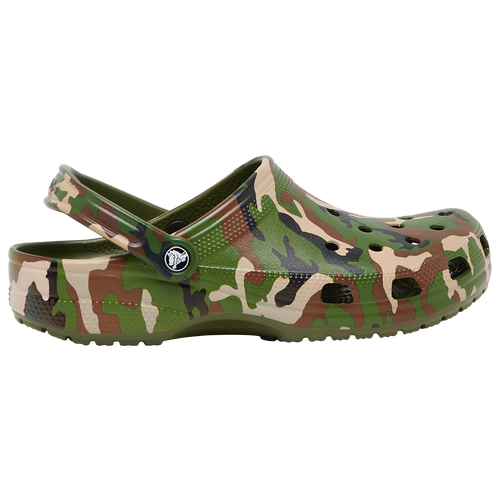 Crocs Classic Printed Clog In Green/multi