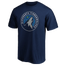 Fanatics Timberwolves Logo T-Shirt - Men's Navy/Navy