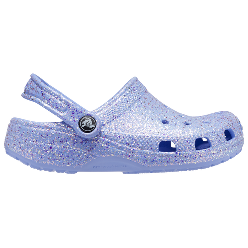 BOYS - Crocs Glitter Clogs - Moonjelly/Pink
