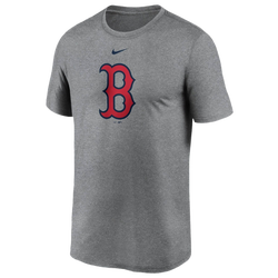Men's - Nike Red Sox Large Logo Legend T-Shirt - Gray/Gray