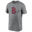 Nike Red Sox Large Logo Legend T-Shirt - Men's Gray/Gray