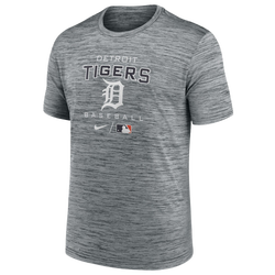 Men's - Nike Tigers Velocity Practice Performance T-Shirt - Anthracite/Anthracite